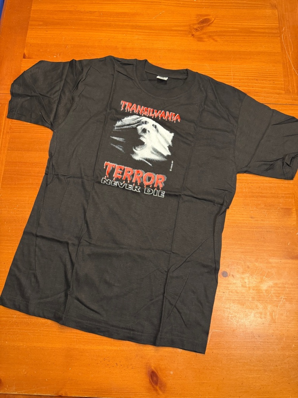 Transilvania Terror Never Die Graphic Tee - Black